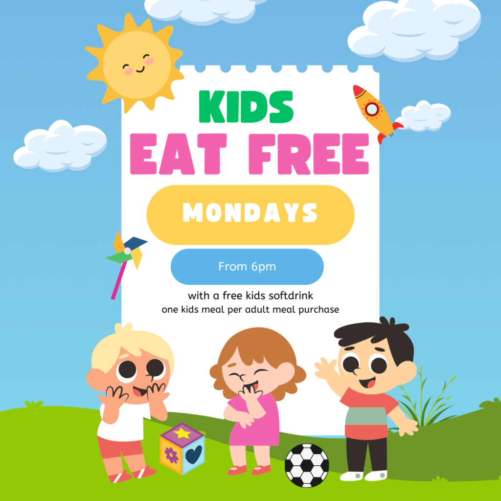 KIDS EAT FREE